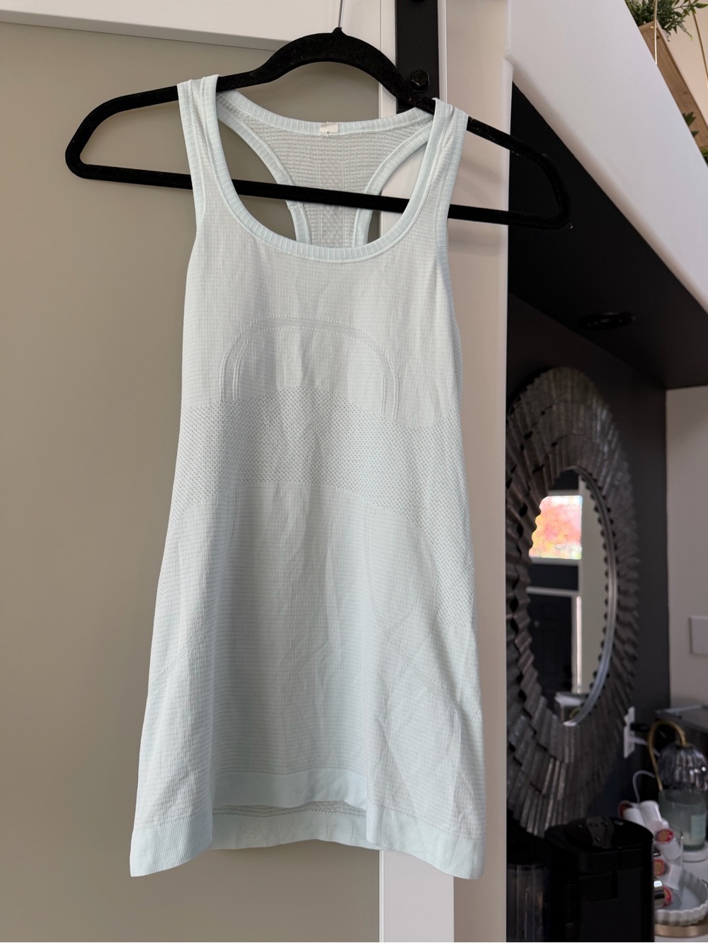 lululemon athletica Light Blue Racerback Tank